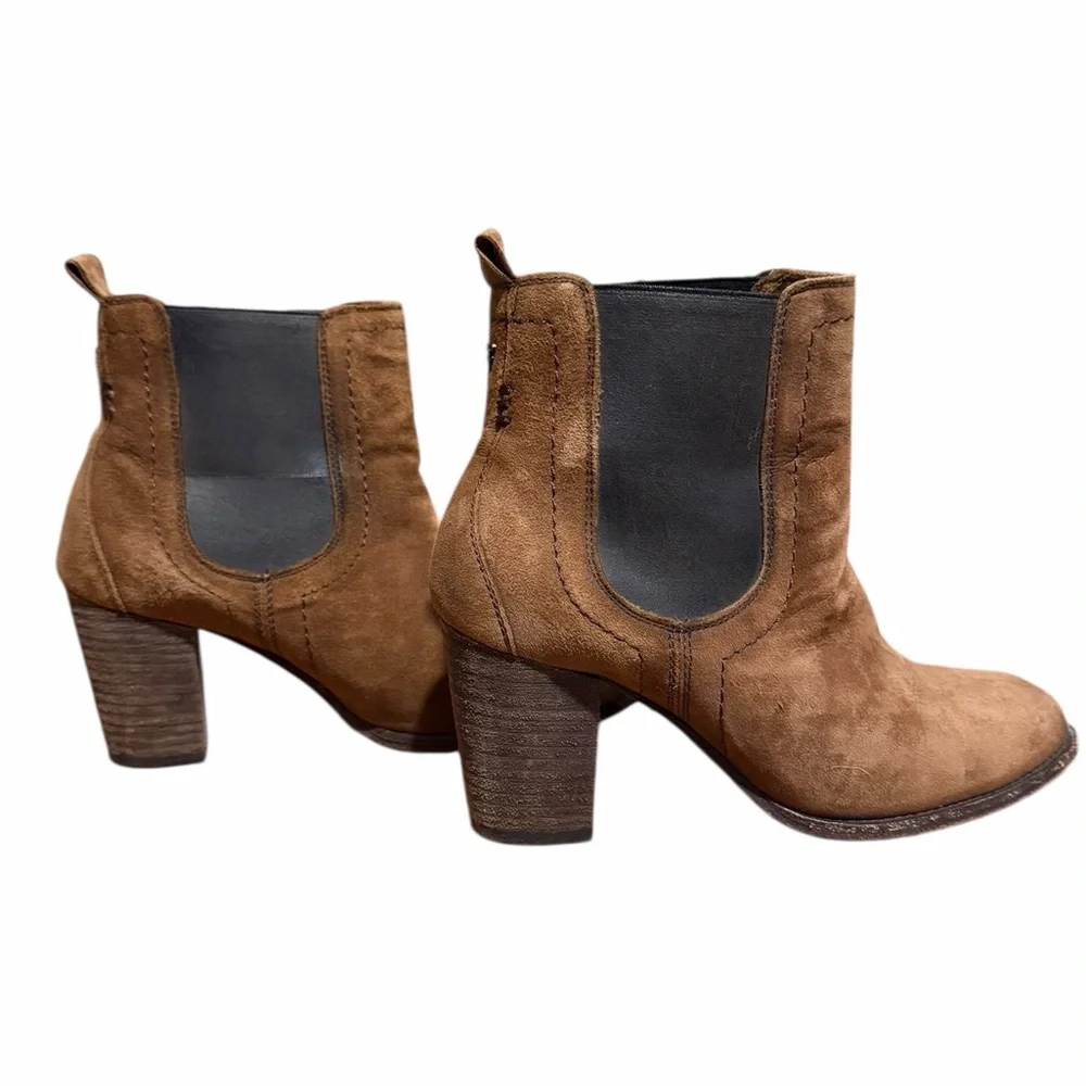 Trask brown leather